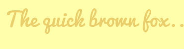 Image with Font Color EBCF6C and Background Color FFFFAB